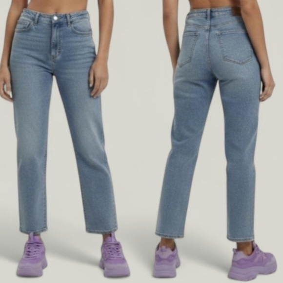 Judy Blue Denim - NWT Judy Blue Vintage Straight Leg Jeans 11 / 30 High Rise Mid Wash